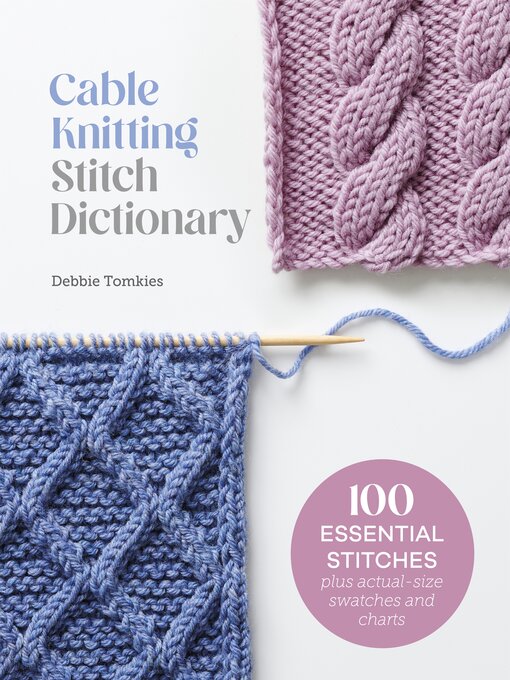 Title details for Cable Knitting Stitch Dictionary by Debbie Tomkies - Wait list